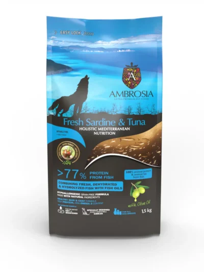 Šviežios sardinės ir tunas